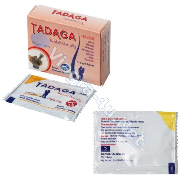 Tadaga Oral Jelly (Tadalafil) 20mg