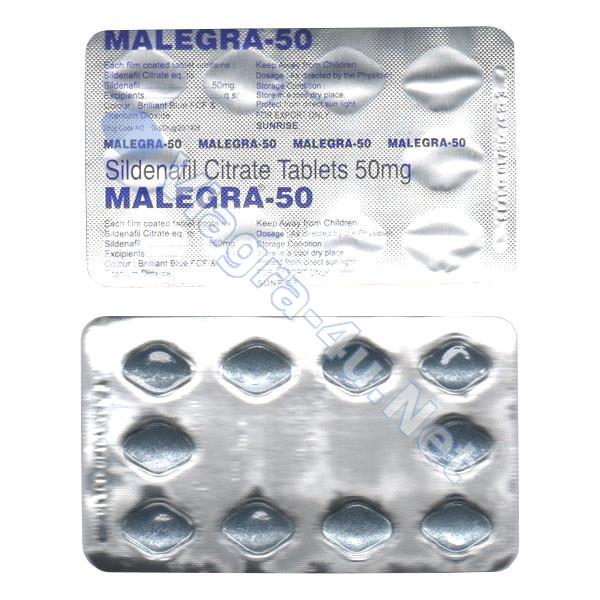 Malegra (Sildenafilo) 50mg