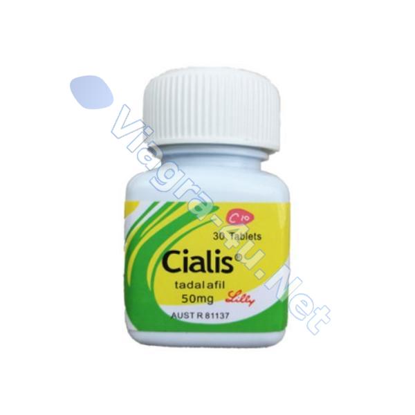 Cialis 50mg – bottle of 30 pills