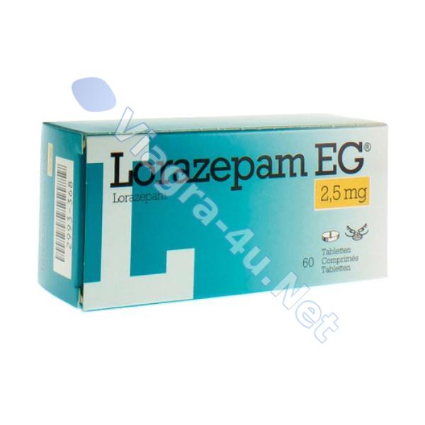 Lorazepam EG 2.5mg