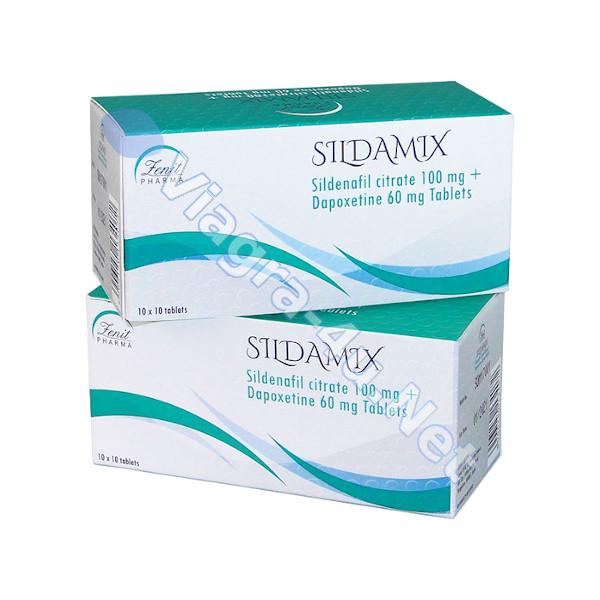 Силдамикс (Силденафил+Дапоксетин) 160мг