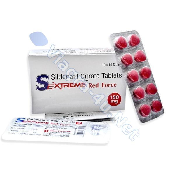 Sextreme Red Force (Sildenafilo) 150mg