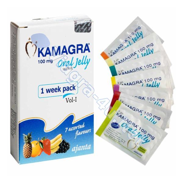 Comprar Kamagra Oral Jelly 100mg sin receta
