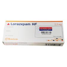 Lorazépam HF 2.5mg